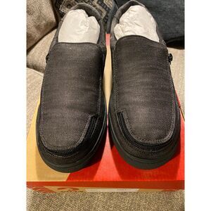 Billy The O.G. Men's Black Denim Shoes Easy On/Off New In Box Size 11 Adaptive
